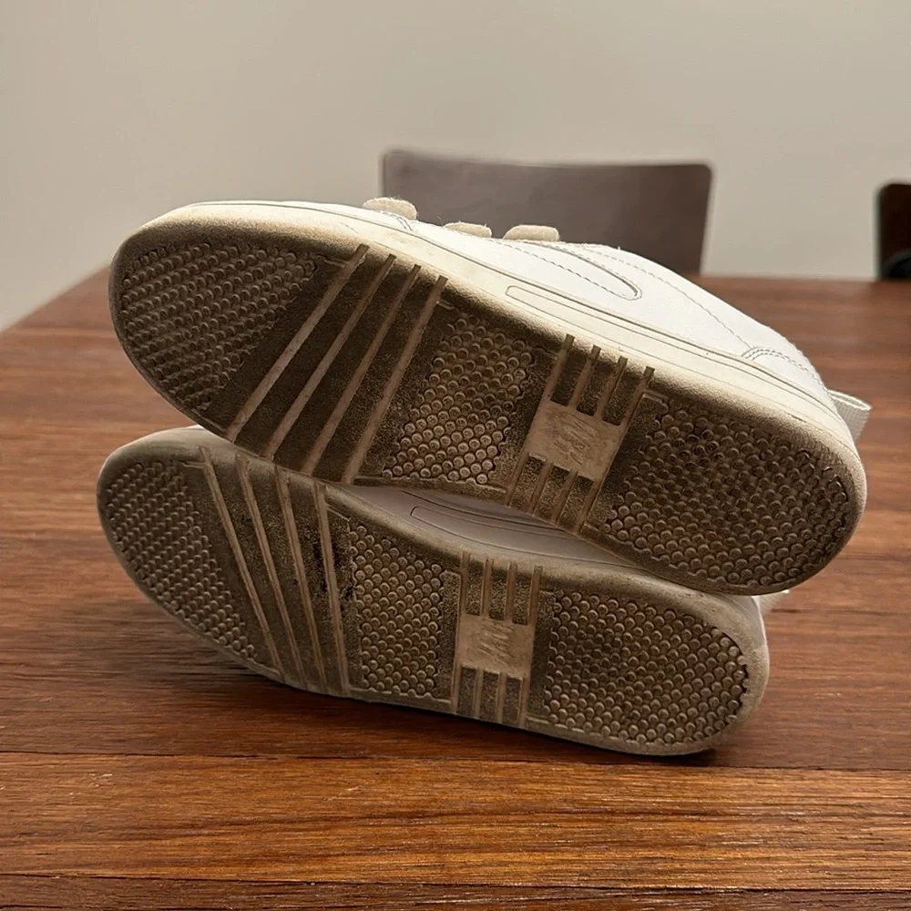 H&M Boys White Velcro Sneakers Kids Casual School Shoes EUR 34 US 2.5